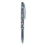 Pilot FriXion Point Erasable Gel Pen, Stick, Extra-Fine 0.5 mm, Black Ink, Black/Silver/Smoke Barrel (PIL31573) View Product Image