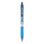 Pilot B2P Bottle-2-Pen Recycled Ballpoint Pen, Retractable, Medium 1 mm, Black Ink, Translucent Blue Barrel, Dozen (PIL32800) View Product Image