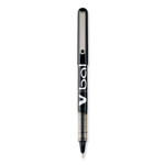 Pilot VBall Liquid Ink Roller Ball Pen, Stick, Extra-Fine 0.5 mm, Black Ink, Black/Clear Barrel, Dozen (PIL35200) View Product Image