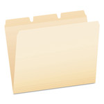 Pendaflex Ready-Tab Reinforced File Folders, 1/3-Cut Tabs: Assorted, Letter Size, Manila, 50/Pack (PFX42336) View Product Image