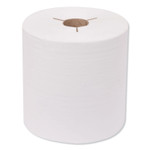Tork Premium Hand Towel Roll, Notched, 1-Ply, 8" x 600 ft, White, 720 Sheets/Roll, 6 Rolls/Carton (TRK8030630) View Product Image