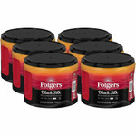 Folgers Ground Black Silk Coffee - Dark - 22.6 oz Per Canister - Ground - Black Silk Product Image 