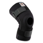 ergodyne ProFlex 620 Open Patella Spiral Stays Knee Sleeve, 2X-Large, Black, Ships in 1-3 Business Days (EGO16546) View Product Image