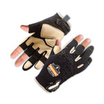 ergodyne ProFlex 720LTR Heavy-Duty Leather-Reinforced Framing Gloves, Black, Small, Pair, Ships in 1-3 Business Days (EGO17152) View Product Image