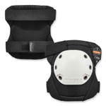 ergodyne ProFlex 300HL Knee Pads, Rounded Hard Cap, Hook and Loop Closure, One Size, White Cap, Pair, Ships in 1-3 Business Days (EGO18301) View Product Image