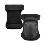 ergodyne ProFlex 435HL Hinged Gel Knee Pad, Hard Cap, Hook and Loop Closure, One Size, Black, Pair, Ships in 1-3 Business Days (EGO18436) View Product Image