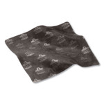 ergodyne Skullerz 3216 Microfiber Cleaning Cloth, 5.9 x 5.9, Black View Product Image