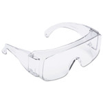 3M Tour Guard V Safety Glasses, One Size Fits Most, Clear Frame/Lens, 20/Box View Product Image