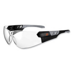 ergodyne Skullerz Saga Frameless Safety Glasses, Black Nylon Impact Frame, Anti-Fog Clear Polycarb Lens, Ships in 1-3 Business Days (EGO59103) View Product Image