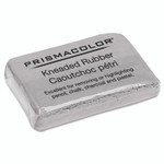Prismacolor Design Kneaded Rubber Art Eraser, For Pencil Marks, Rectangular Block, Large, Gray View Product Image