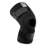 ergodyne ProFlex 620 Open Patella Spiral Stays Knee Sleeve, Medium, Black, Ships in 1-3 Business Days (EGO16543) View Product Image