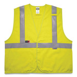 ergodyne GloWear 8261FRHL Class 2 Dual Compliant FR Hook and Loop Safety Vest, Small/Medium, Lime, Ships in 1-3 Business Days (EGO21463) View Product Image