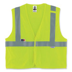 ergodyne GloWear 8260FRHL Class 2 FR Safety Hook and Loop Vest, Modacrylic/Kevlar, 2X-Large/3X-Large, Lime, Ships in 1-3 Business Days (EGO21497) View Product Image