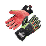 ergodyne ProFlex  925CR6 Performance Dorsal Impact-Reducing Cut Resistance Gloves, Black/Lime, Large, Pair, Ships in 1-3 Business Days (EGO17294) View Product Image