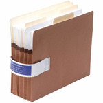 Smead Viewables Pocket Label Pulls - x 1 5/8" Width x 10 1/8" Length - Rectangle - White - Paper, Poly - Laminated Product Image 