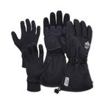 ergodyne ProFlex 825WP Thermal Waterproof Winter Work Gloves, Black, Large, Pair, Ships in 1-3 Business Days (EGO17604) Product Image 