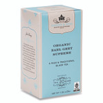 Harney & Sons Premium Tea, Organic Earl Grey Supreme Black Tea, Individually Wrapped Tea Bags, 20/Box View Product Image