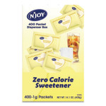 N'Joy Yellow Sucralose Zero Calorie Sweetener Packets, 0.04 oz Packet, 400 Packets/Box (NJO83220) View Product Image