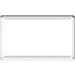 Lorell Mounting Frame for Whiteboard - Silver - Aluminum - (LLR18321) Product Image 