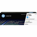 HP 210X Original High Yield Laser Toner Cartridge - Cyan - 1 Each Product Image 