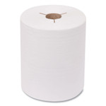 Tork Advanced Hand Towel Roll, Notched, 1-Ply, 8 x 11, White, 491/Roll, 12 Rolls/Carton (TRK8634550) View Product Image