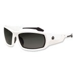 ergodyne Skullerz Odin Safety Glasses, White Nylon Impact Frame, Smoke Polycarbonate Lens, Ships in 1-3 Business Days (EGO50230) View Product Image