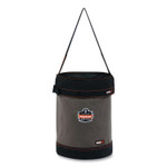 ergodyne Arsenal 5930T Web Handle Canvas Hoist Bucket and Top, 150 lb, Gray, Ships in 1-3 Business Days (EGO14830) Product Image 