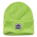 ergodyne N-Ferno 6806 Cuffed Rib Knit Winter Hat, One Size Fits Most, Lime View Product Image