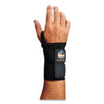 ergodyne ProFlex 4010 Double Strap Wrist Support, Small, Fits Left Hand, Black, Ships in 1-3 Business Days (EGO70032) View Product Image