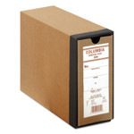 Globe-Weis COLUMBIA Recycled Binding Cases, 2 Rings, 3.13" Capacity, 11 x 8.5, Kraft (GLWB50H) View Product Image