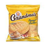 Grandma's Homestyle Peanut Butter Cookies, 2.5 oz Pack, 2 Cookies/Pack, 60 Packs/Carton View Product Image
