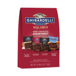 Ghirardelli Squares Premium Dark Chocolate Assortment, 14.86 oz Bag, Ships in 1-3 Business Days (GRR30001037) Product Image 
