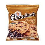 Grandma's Homestyle Chocolate Chip Cookies, 2.5 oz Pack, 2 Cookies/Pack, 60 Packs/Carton, Ships in 1-3 Business Days (GRR29500060) Product Image 