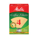 Melitta Coffee Filters, #4,  8 to 12 Cup Size, Cone Style, 100 Filters/Pack, 3/Pack, Ships in 1-3 Business Days (GRR22000695) View Product Image