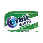 Orbit White Sugar-Free Gum, Spearmint, 15 Pieces/Pack, 9 Packs/Carton View Product Image