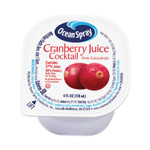 Ocean Spray Cranberry Juice Drink, Cranberry, 4 oz Cup, 18/Carton, Ships in 1-3 Business Days (GRR30700003) View Product Image