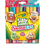 Crayola Silly Scents Dual-Ended Markers - Broad Marker Point - Washable - Multi Ink Product Image 