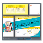 Blueline Fridge Planner Magnetized Weekly Calendar with Pads + Pencil, 12 x 12.5, White/Yellow Sheets, 16-Month (Sept-Dec): 2024-2025 View Product Image