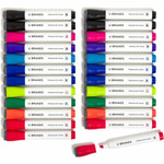 U Brands Chisel Tip Dry-Erase Markers - Assorted Ink Product Image 