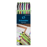 Schneider Xpress Fineliner Porous Point Pen, Stick, Fine 0.8 mm, Assorted Ink and Barrel Colors, 6/Pack View Product Image
