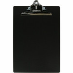 Saunders Smooth Aluminum Clipboard - Storage for Paper - 8 1/2" x 11" Sheet Size - Aluminum - Black Product Image 