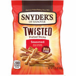 Office Snax Twisted Seasoned Pretzel Sticks - Butter, Onion, Garlic, Crunch - 2.25 oz Product Image 