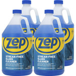 Zep Streak-free Glass Cleaner - For Multipurpose, Multi Surface - 128 fl oz (4 quart) - Recommended For: Fingerprint Remover, Grime Remover - Streak-free, Quick Drying, Residue-free - Blue Product Image 