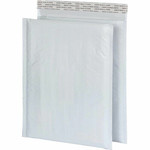 Quality Park Poly Bubble Mailers - Bubble - 8 1/2" Width x 11" Length - Strip - White - Poly Product Image 