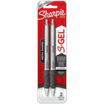 Sharpie S-Gel Pens - 0.7 mm Pen Point - Black Ink - Gunmetal Barrel Product Image 