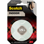 Scotch Mounting Tape - 6.25 ft Length x 0.50" Width - White - Foam Product Image 