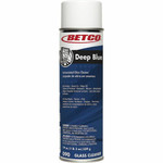 Betco Deep Blue Glass & Surface Cleaner - Concentrate - 19 fl oz (0.6 quart) - Characteristic Scent - Non-flammable, Water Soluble, Quick Drying, Non-abrasive - White, Clear Aerosol Spray Can Product Image 