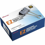 Officemate Binder Clip - Large - 6.4" Length x 4" Width - 1" Size Capacity - for Binder - Gray Product Image 