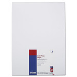 Epson Cold Press Bright Fine Art Paper, 21 mil, 13 x 19, Textured Matte White, 25/Pack (EPSS042310) View Product Image