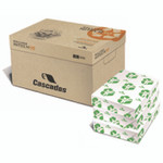 Cascades Enviro100 Copy Paper, 92 Bright, 20 lb Bond Weight, 8.5 x 14, White, 500 Sheets/Ream, 10 Reams/Carton View Product Image